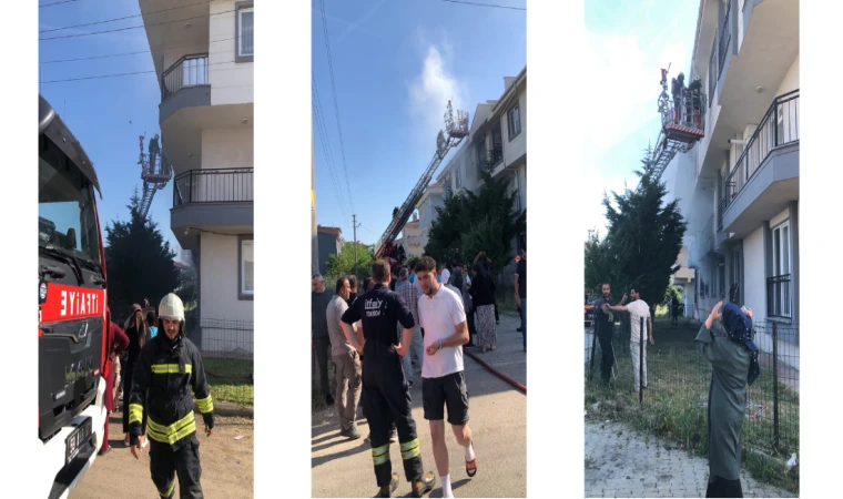 Havuzlar Mahallesi’nde Korkutan Yangın