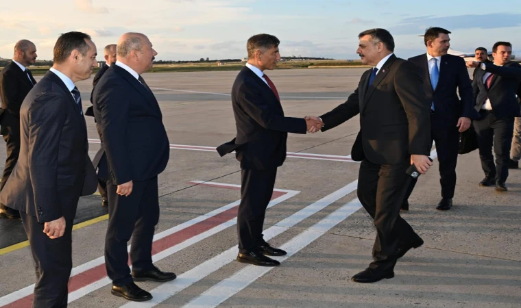 Kaymakam Erten, Havalimanından Bakanları Uğurladı