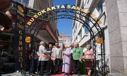 Sanat Sokağı Yıllar Sonra Tekrar Açıldı