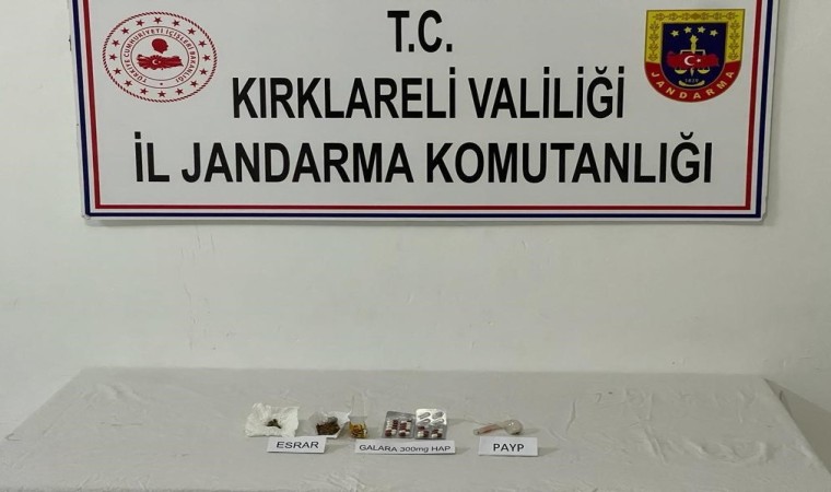 Kırklareli’nde uyuşturucu operasyonu