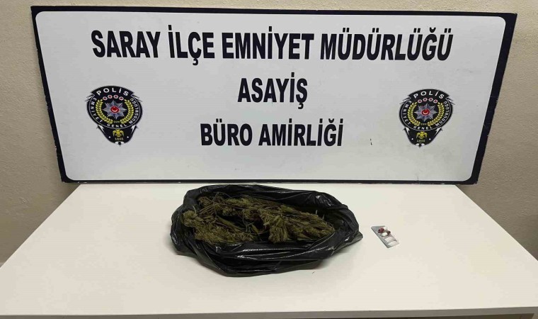 Saray’da uyuşturucu operasyonu