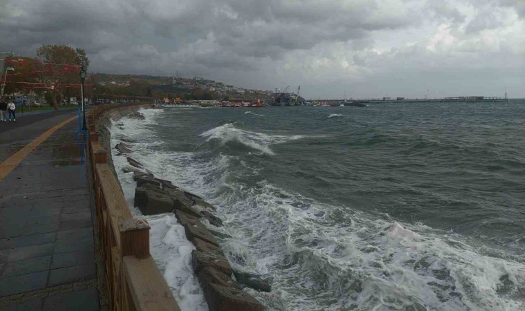 Tekirdağ’da şiddetli lodos