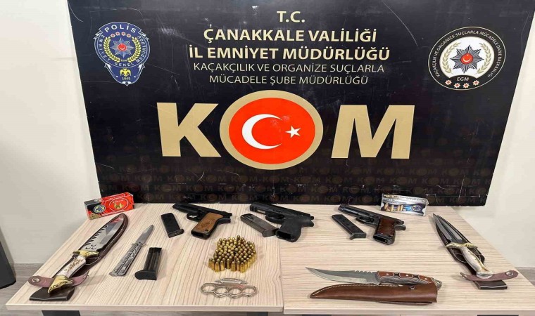 Çanakkale’de polis ekipleri 22 olaya müdahale etti