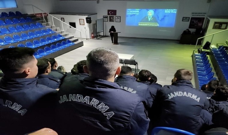 Çanakkale’de askerlere su ve gıda israfı konusunda eğitim verildi