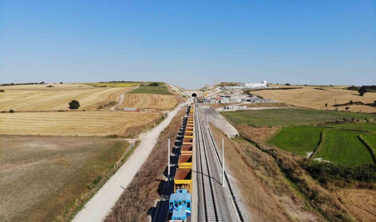 Türkiye’yi Avrupa’ya bağlayacak hızlı tren çalışmalarında Edirne kısmı haziranda bitiyor