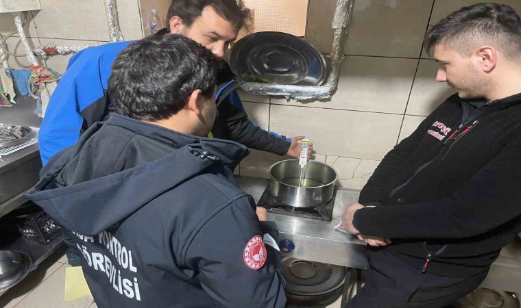 Çan’da gıda güvenliği için fast-food işletmeleri denetleniyor