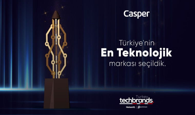 Casper ‘En Teknolojik Bilgisayar Markası’ ödülünü aldı