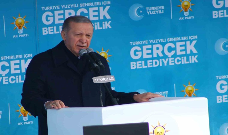 Cumhurbaşkanı Erdoğan: ”Rey vermedi diye depremzedelere hakaret etmek olmaz”