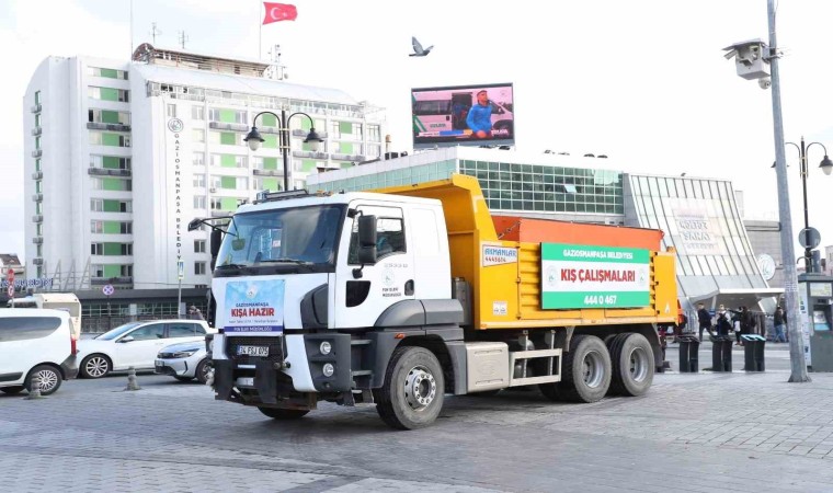 Gaziosmanpaşa’da kar nöbeti başladı