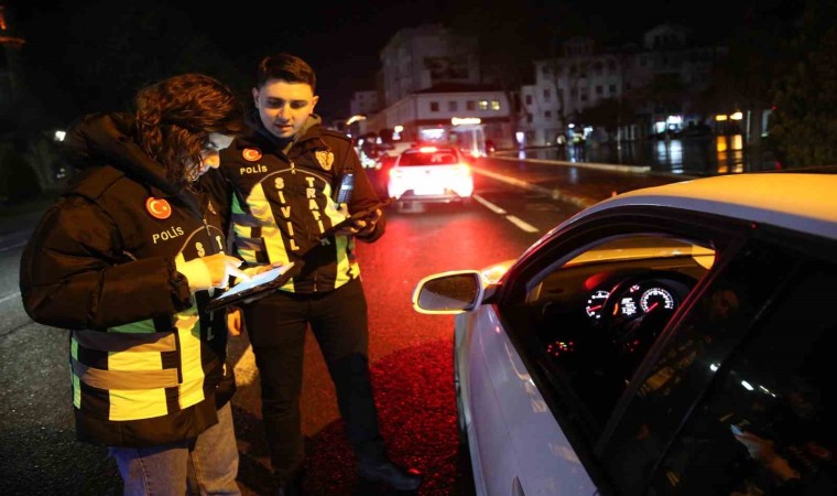 Trafik polisinden şehrin her köşesine eş zamanlı denetim