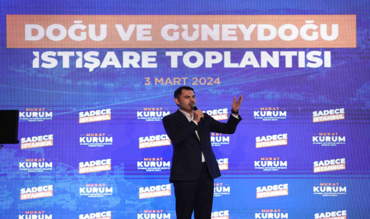 AK Parti İBB Başkan Adayı Kurum: “Bizim Rabia işaretimizle dalga geçiyor”