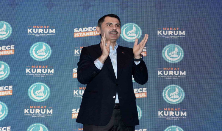 AK Parti İBB Başkan Adayı Kurum: “Davamızın şehrini Türk dünyasının gözbebeği yapacağız”