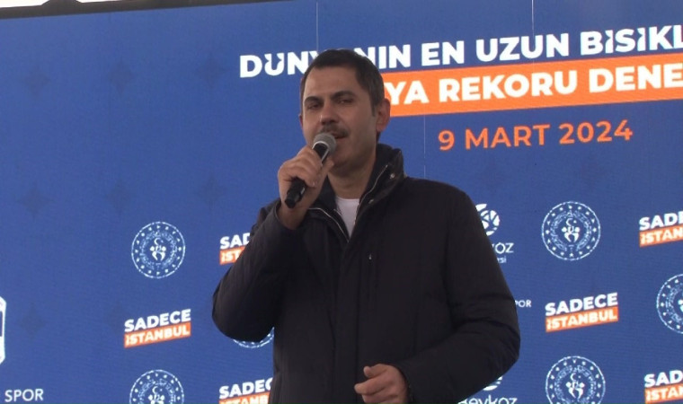 Bakan Osman Aşkın Bak: ”Nisan’da Beykoz’da Murat Aydın, İstanbul’da Murat diyoruz”