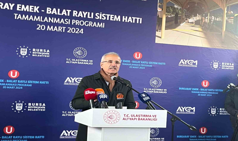 Bakan Uraloğlu: ”Bursa’ya 202 milyar liralık yatırım yaptık”