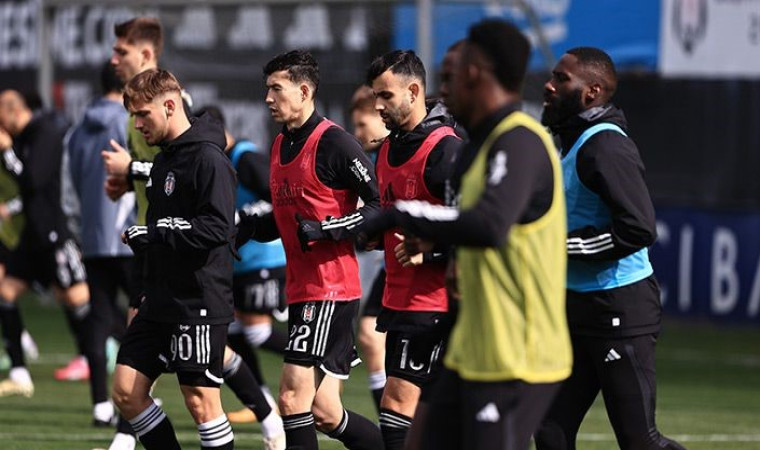 Beşiktaş, Gaziantep FK maçı hazırlıklarını sürdürdü