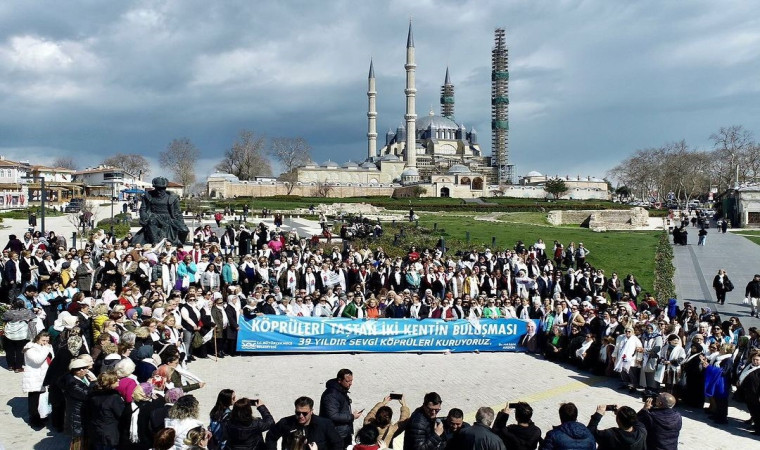 Edirne’ye 2 bin kadın aynı anda ayak bastı