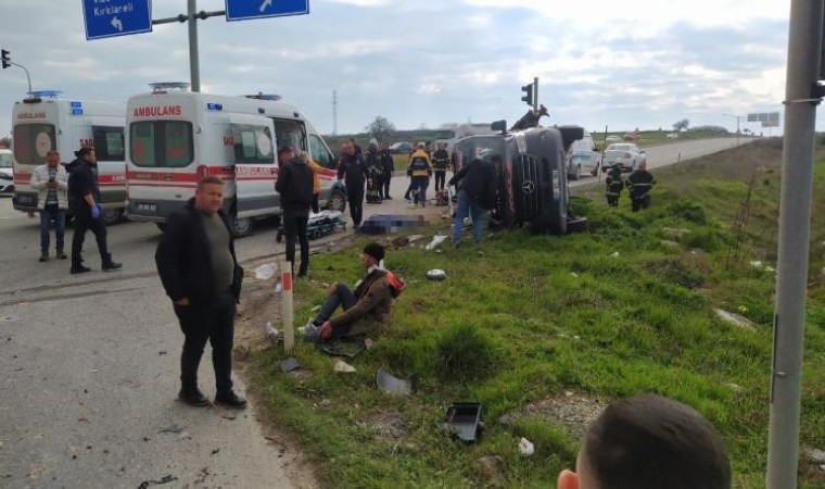 Tekirdağ’da 5 kişinin öldüğü feci kazada sürücüler tutuklandı