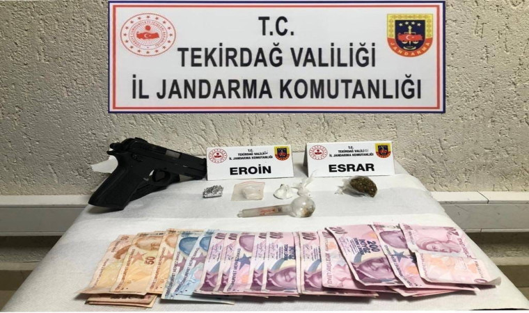 Tekirdağ’da jandarma uyuşturucuya geçit vermiyor: 13 gözaltı