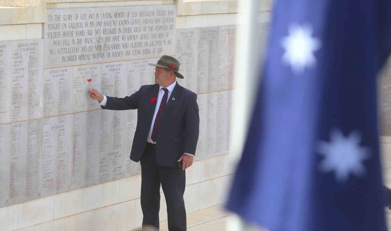 Çanakkale Kara Savaşları’nda hayatını kaybedenler ‘Yalnız Çam’da anıldı