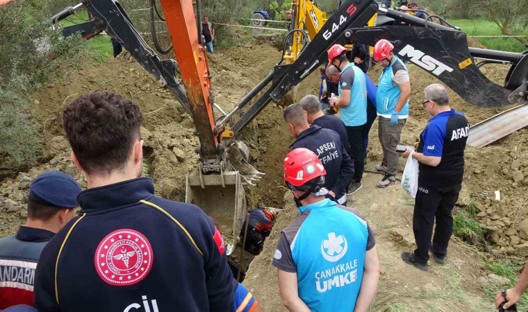 Çanakkale’de 2 kişinin hayatını kaybettiği toprak kaymasında 1 gözaltı