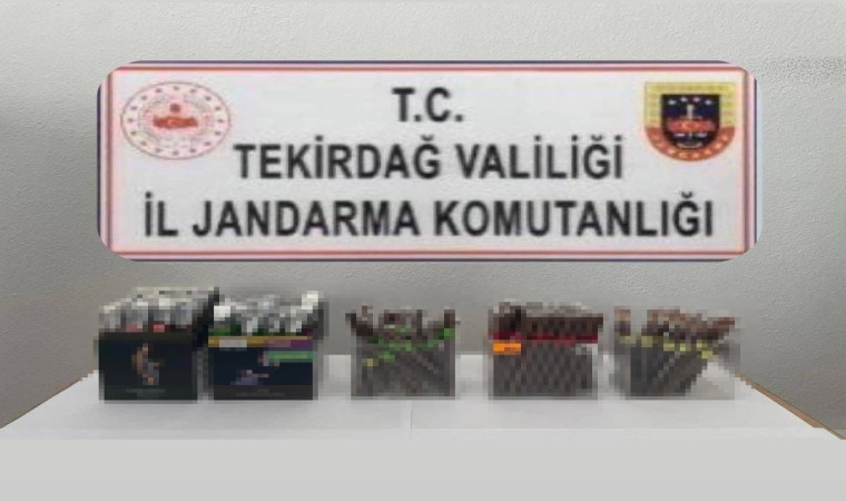 Ergene’de bandrolsüz puro ele geçirildi