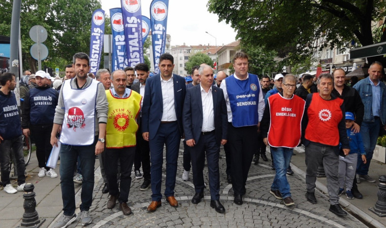 Kırklareli’nde 1 Mayıs kutlamaları