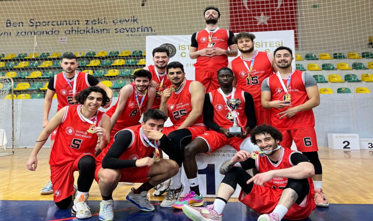 ÜNİLİG Basketbol 1. Lig şampiyonu Doğuş Üniversitesi oldu