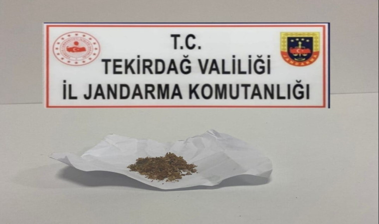 Tekirdağ’da bandrolsüz puro ve uyuşturucu madde ele geçirildi