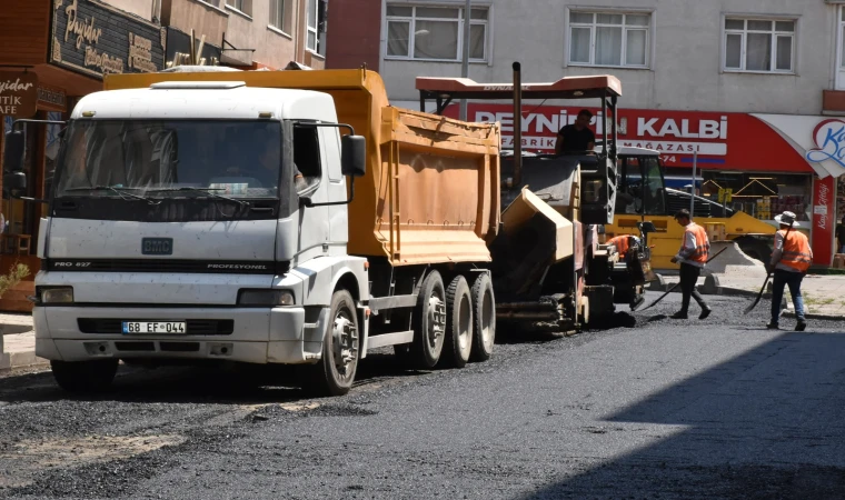 Asfalt Serim Çalışmaları Devam Ediyor