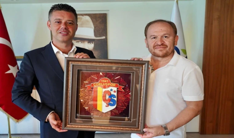 Çorluspor 1947’den Başkan Sarıkurt’a Ziyaret