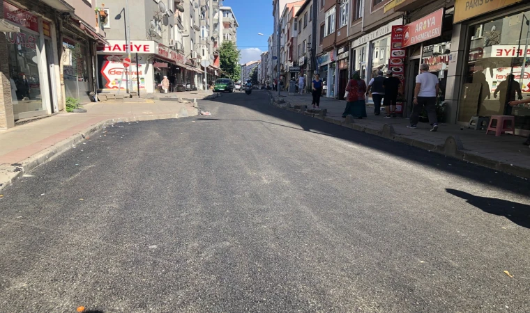 Mandıracı Caddesi’nin Asfaltı Tamamlandı