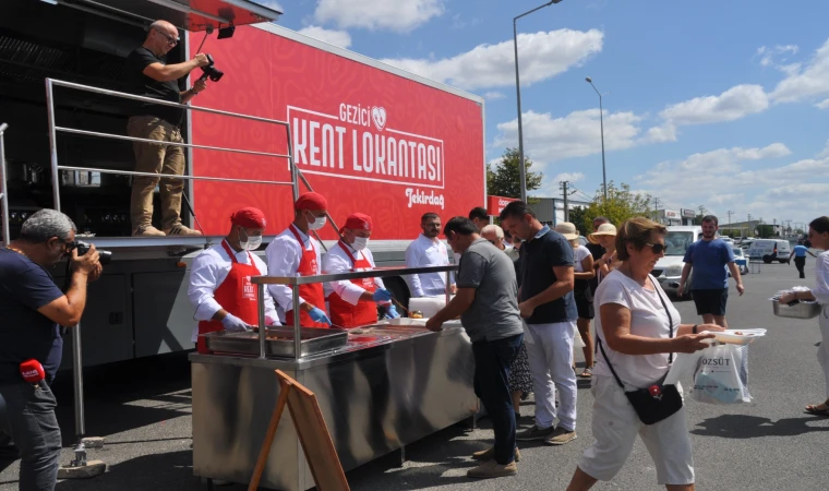 Gezici Kent Lokantası Kapılarını İlk kez Çorlu'da Açıyor