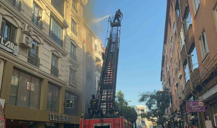 Lüleburgaz’da iş yeri yangını