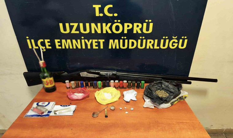 Uzunköprü’de uyuşturucu operasyonu