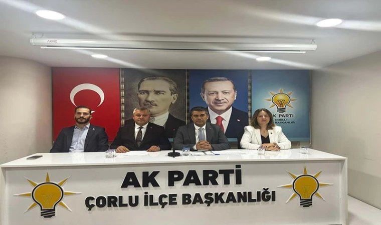 İl Başkanı Ali Gümüş, Çorlu’da Toplantıya Katıldı