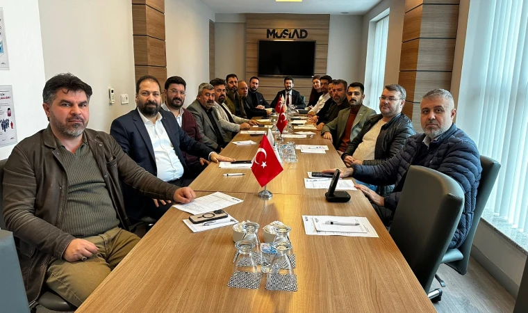 MÜSİAD Tekirdağ'da Görev Dağılımı Gerçekleşti