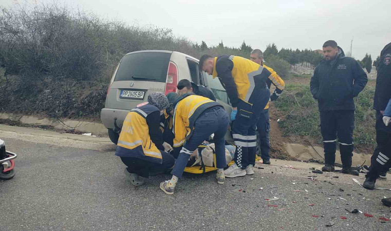 Edirne’de trafik kazası: 5 yaralı