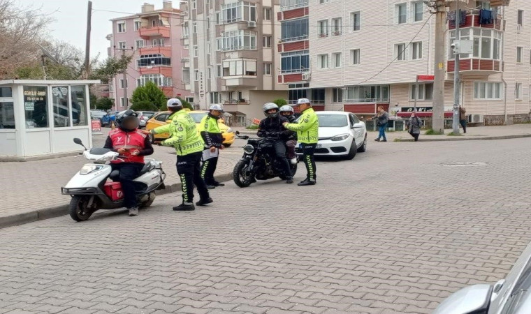 Kırklareli trafik denetimi: 88 sürücüye ceza