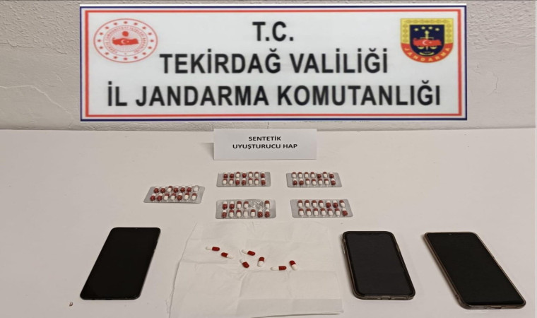 Tekirdağ’da jandarmadan uyuşturucu operasyonu