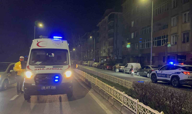 Tekirdağ’da motosikletlinin akrobatik şovu kazayla bitti: 51 bin lira ceza kesildi