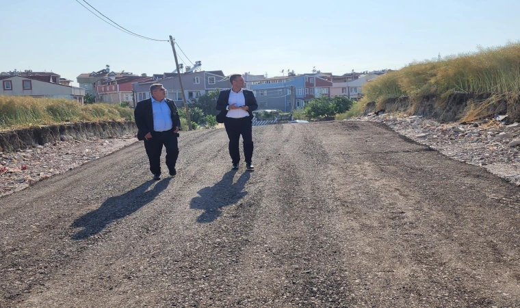 Başkan Sarıkurt, Rumeli Mahallesi'ndeki Çalışmaları İnceledi