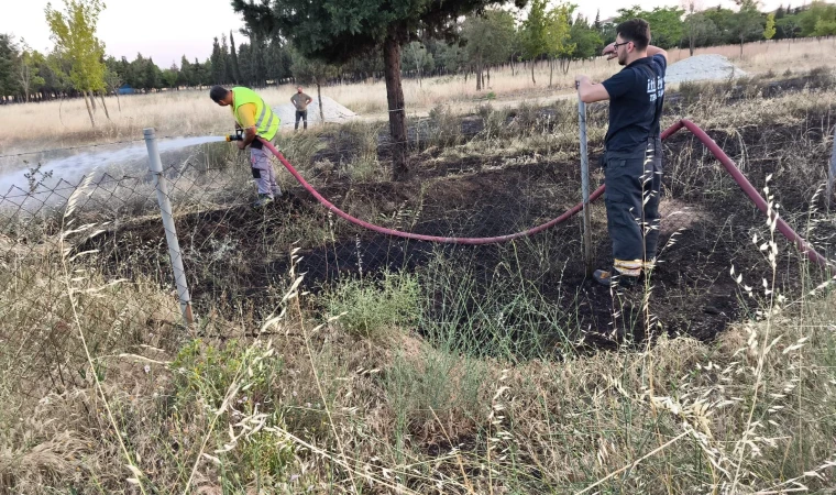 Tema Parkında Yangın Çıktı