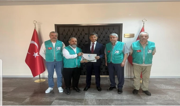 Cansuyu Derneği’nden Kaymakam Erten’e Ziyaret