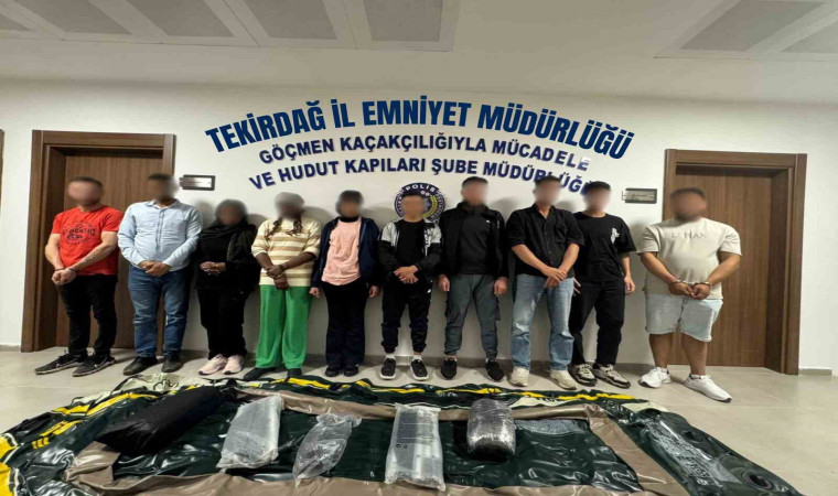 Tekirdağ’da göçmen kaçakçılarına yönelik operasyonda 2 kişi tutuklandı