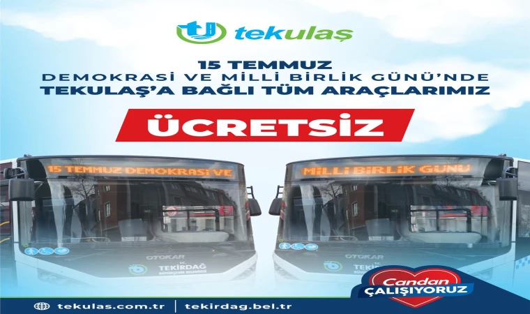 Vatandaşlar Otobüslere Ücretsiz Bindi