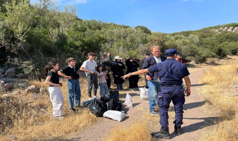 Çanakkale’de 16 kaçak göçmen yakalandı