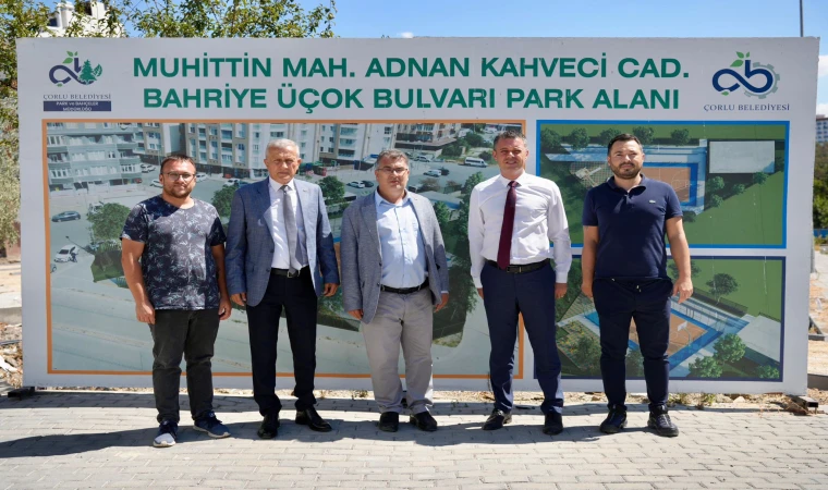 Çorlu Yeni Parklarla Daha da Güzelleşecek