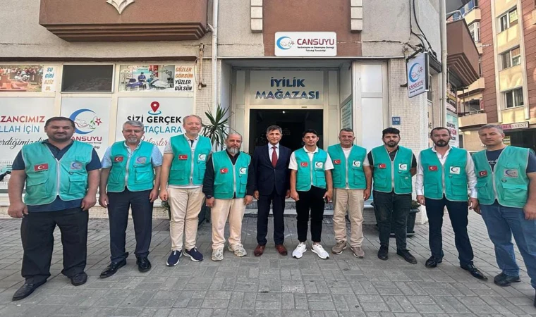 Kaymakam Erten, İyilik Mağazasını Ziyaret Etti