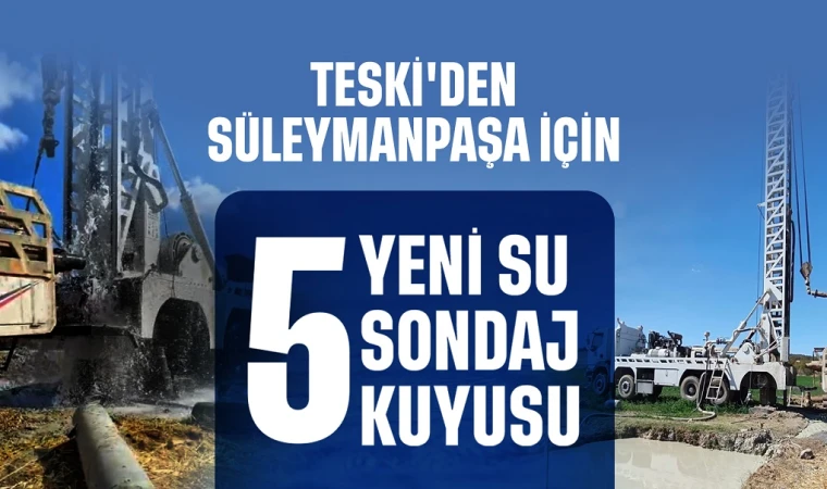 Kuraklığa Karşı Yeni Su Kaynakları Hizmete Alınıyor