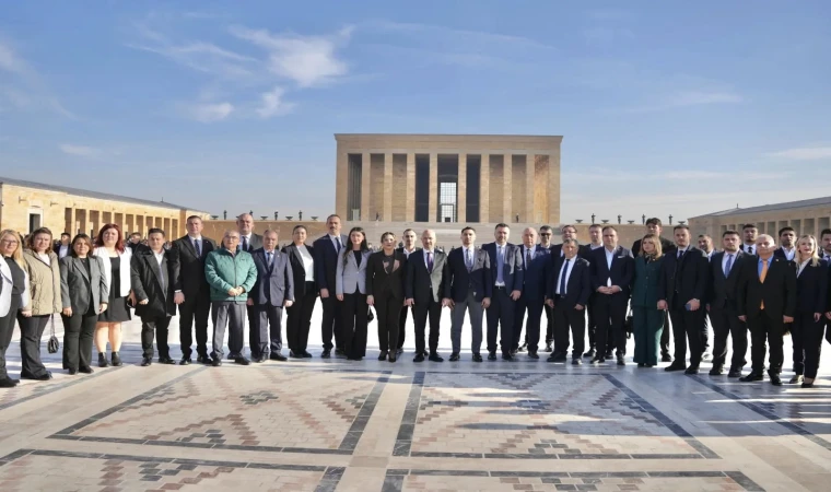 CHP Tekirdağ İl Başkanlığından Anıtkabir’e Ziyaret